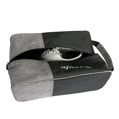 Golf Shoe Bag Padded Golf Shoe Carry Bags With Clasped Strap Handle & Side Ventilation