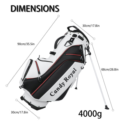 Wosofe New On-line Golf Stand Bag Unisex Style Large Capacity Suitable for Adults