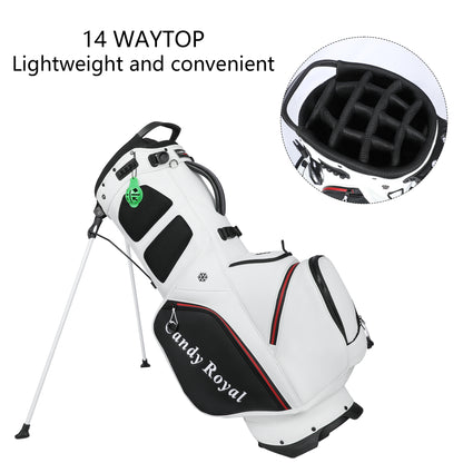 Wosofe New On-line Golf Stand Bag Unisex Style Large Capacity Suitable for Adults