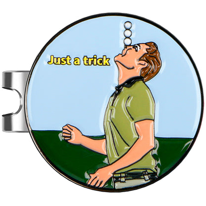 Golf Ball Markers For Hat Funny Enamel Golf Accessories 5 models/package