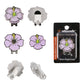 Golf Ball Markers And Novelty Hat Clip Set Flower Glove Hat Shape Clip