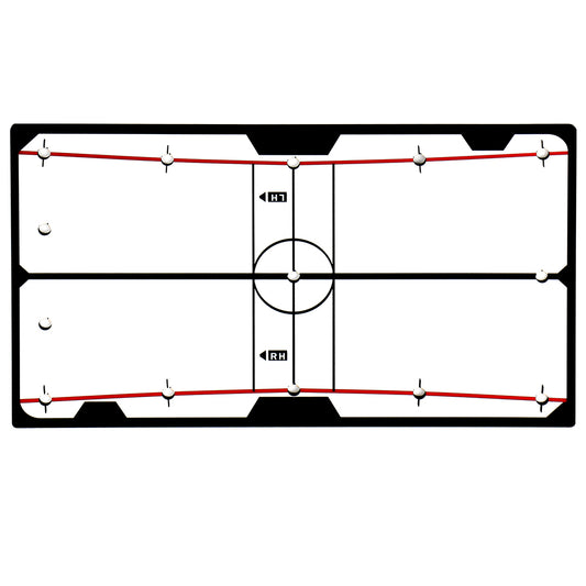 Golf Putter Training Mirror 12 Inch Transparent