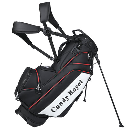 Wosofe New On-line Golf Stand Bag Unisex Style Large Capacity Suitable for Adults