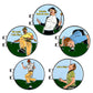 Golf Ball Markers For Hat Funny Enamel Golf Accessories 5 models/package