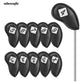 New Black And White Color Scheme Golf Iron Covers 11 PCS/Set Lychee Texture