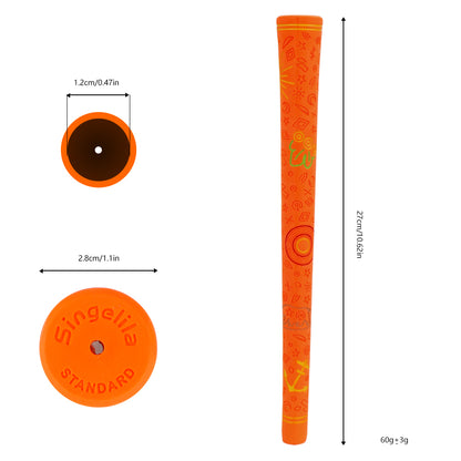 Golf Iron Grip Juice Orange Rubber Material Simple And Lightweight Wholesale Price