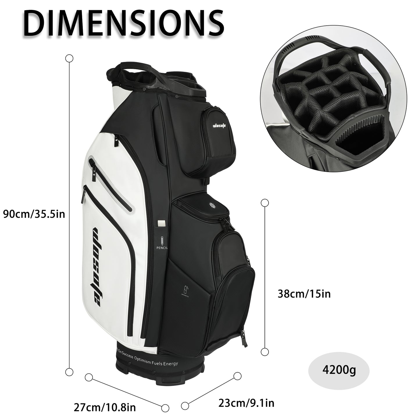 Versatile Golf Cart Bag