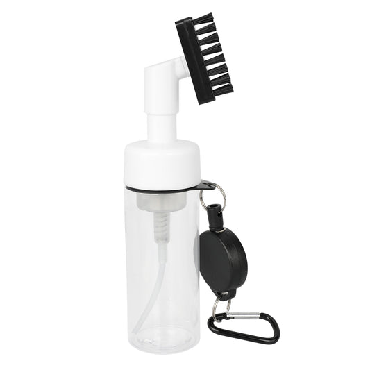 Golf Club Cleaner Brush White Press Sprayer Brush Recess Tool