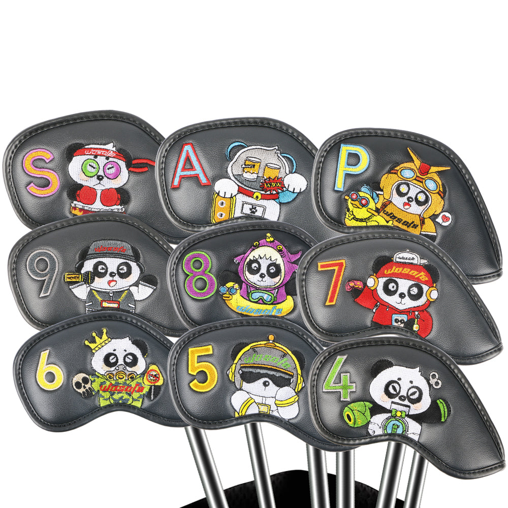 Panda Playful Iron Cover Set