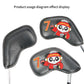 Golf Irons Cover Club Cap Cover Panda Pattern Design High-grade PU Club Head Protection Cover Cross-border Hot Sale