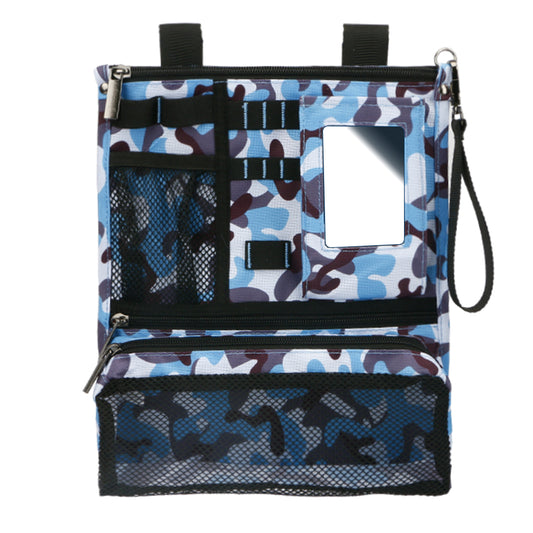 Golf Bag Accessories Bag Multifunctional Tool Organizer Bag Camouflage Blue Portable And Durable