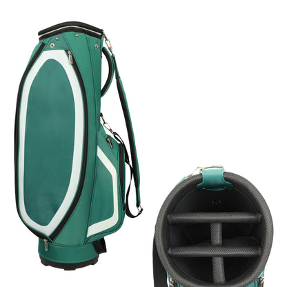 Green Portable Golf Cart Bag Nylon Waterproof Lasting Durability