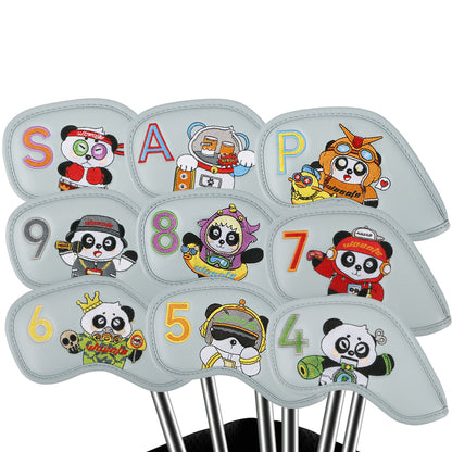 Panda Playful Iron Cover Set