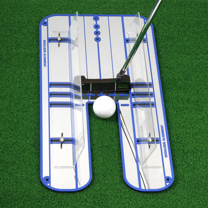 Golf Groove Putting Mirror - Portable Training Aid Use Indoors/Outdoors