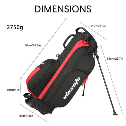 Wosofe Golf Stand Bag with 7 Pockets 14-Way Top for Golfer