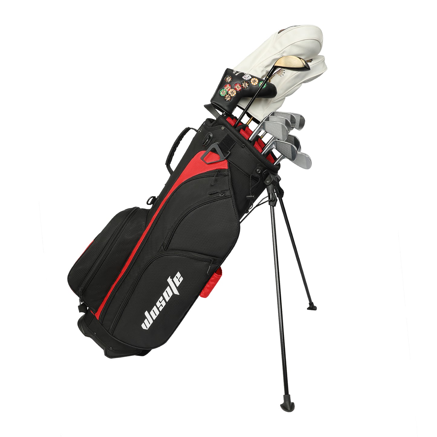 Wosofe Golf Stand Bag with 7 Pockets 14-Way Top for Golfer