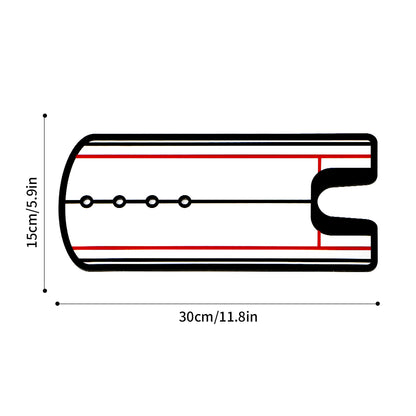 高尔夫推杆瞄准镜，带高尔夫推杆线推杆镜训练辅助器