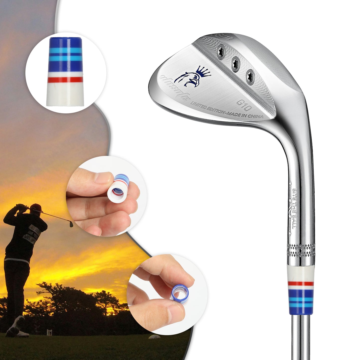 GF15 New Golf Clubs Ferrules 36 Colors Available Hot Sale