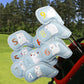 Golf Club Iron Head Covers Headcover Cute Cat Pattern