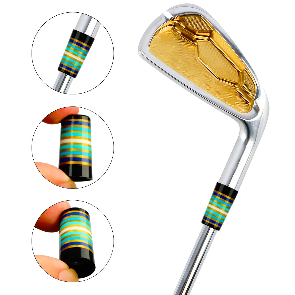 GF14 Golf Ferrules Golf Club Ferrules 12PCS/Lot Colored For Wood/Iron Shaft