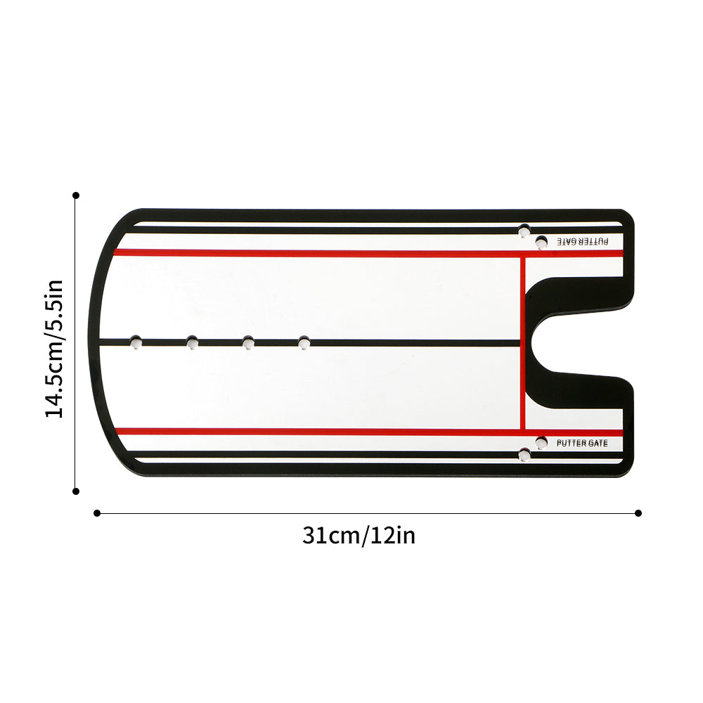 Golf Putter Line Putting Mirror Training Aid  Golf Putting Alignment Mirror with