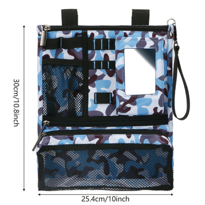 Golf Bag Accessories Bag Multifunctional Tool Organizer Bag Camouflage Blue Portable And Durable