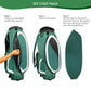 Green Portable Golf Cart Bag Nylon Waterproof Lasting Durability