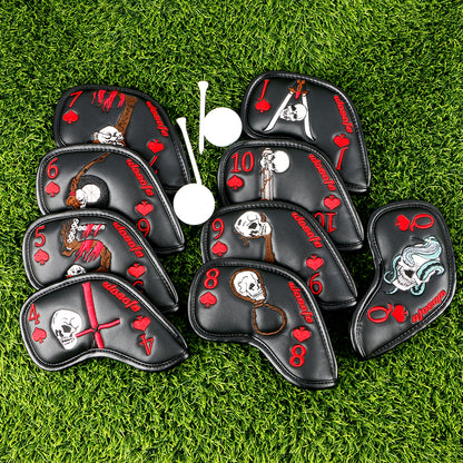 Skull Theme Iron Cover Set