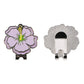 Golf Ball Markers And Novelty Hat Clip Set Flower Glove Hat Shape Clip