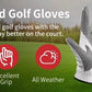 Golf Gloves Men's Left Hand Non-Slip PU Leather Gloves Soft Wear Breathable