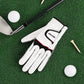 Golf Gloves Men's Left Hand Non-Slip PU Leather Gloves Soft Wear Breathable