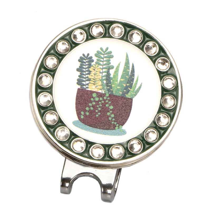 Golf ball Marker with Magnetic Cap Clip | Fun Golf Accessories Choice of 6 styles