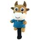 Soft Plush Animal Golf Club Head Cover For Driver Golf Headcover