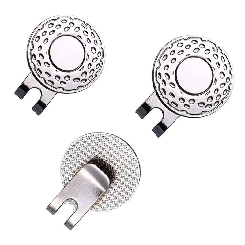 Golf Ball Marker Holder 5 PCS/lot Standard Hat Clips 25MM