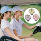 Golf Ball Markers And Novelty Hat Clip Set Flower Glove Hat Shape Clip