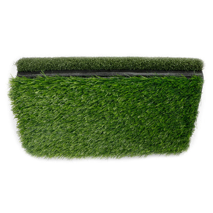 Golf Mat 3in1 Foldable - Practice Turf Backyard Or Indoor Chipping Hitting Mat