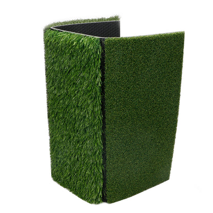 Golf Mat 3in1 Foldable - Practice Turf Backyard Or Indoor Chipping Hitting Mat