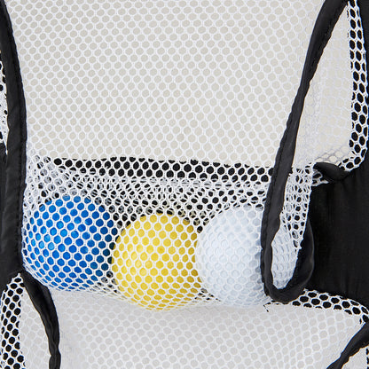 Golf Chipping Hitting Trainer Net Portable Sui Intended Fold Superimposed