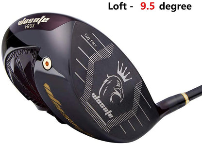 wosofe Golf Driver Club Head for Mens 460CC Right Hand Titanium Alloy Rebound Coefficient 0.87 Cup-Face