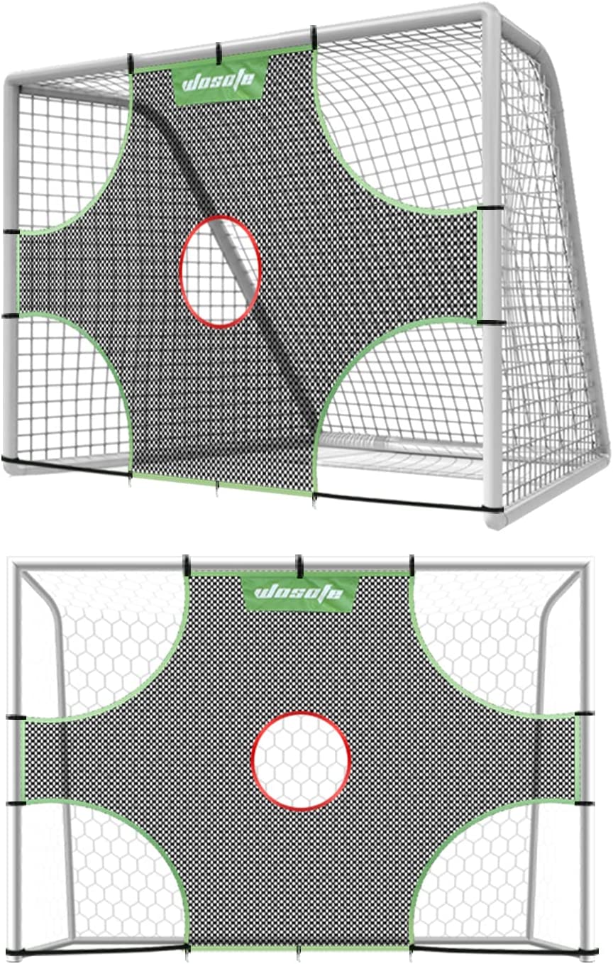 Wosofe Soccer Goal Target Soccer Training Equipment Net with