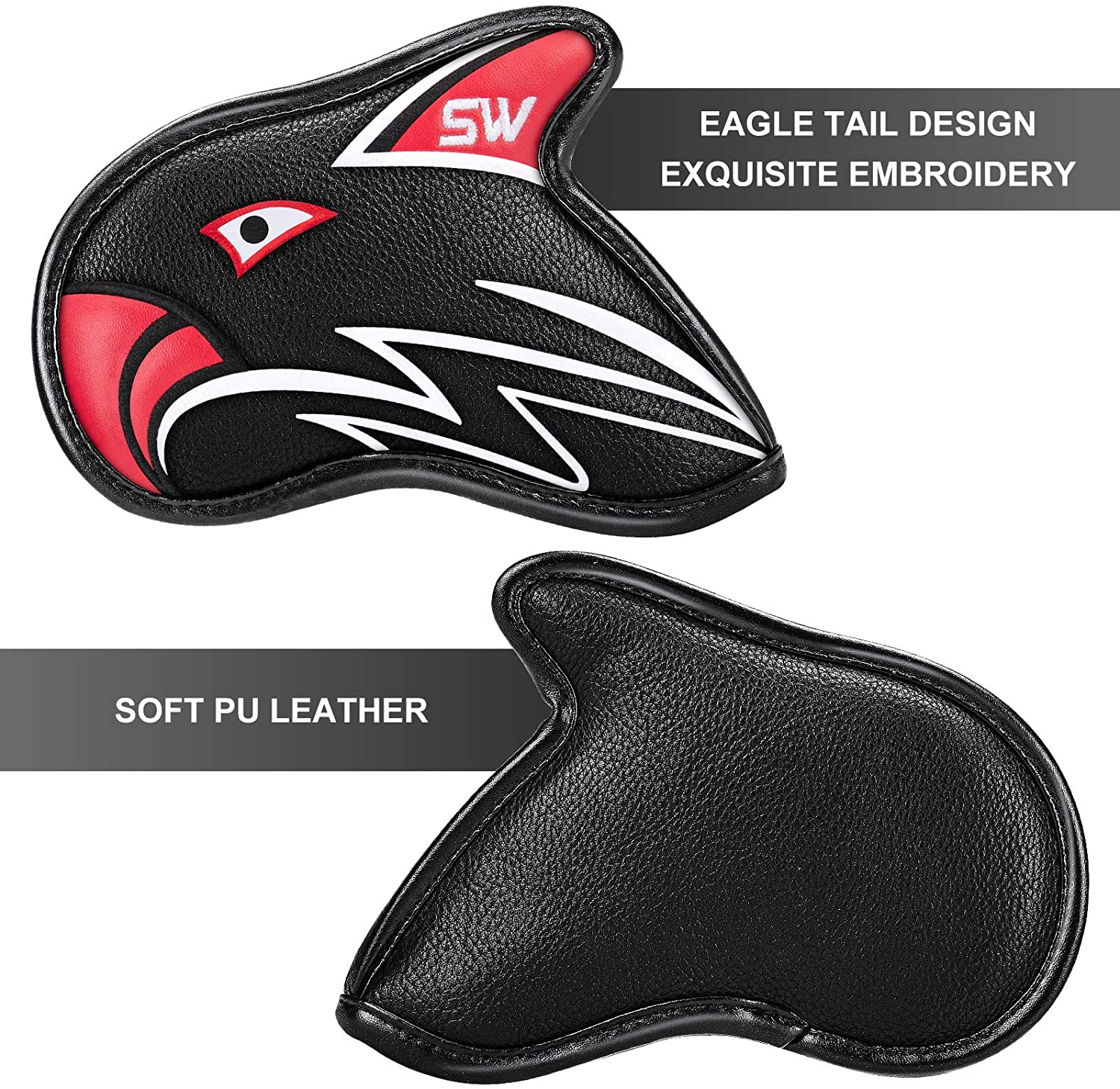 Eagle Golf Head Covers Golf iron Covers for Club |PU Waterproof